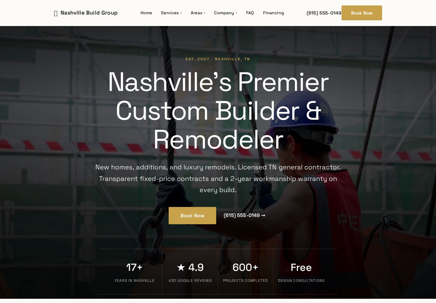 Prestige design built live